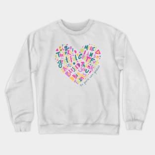 Thankful Grateful Blessed Crewneck Sweatshirt